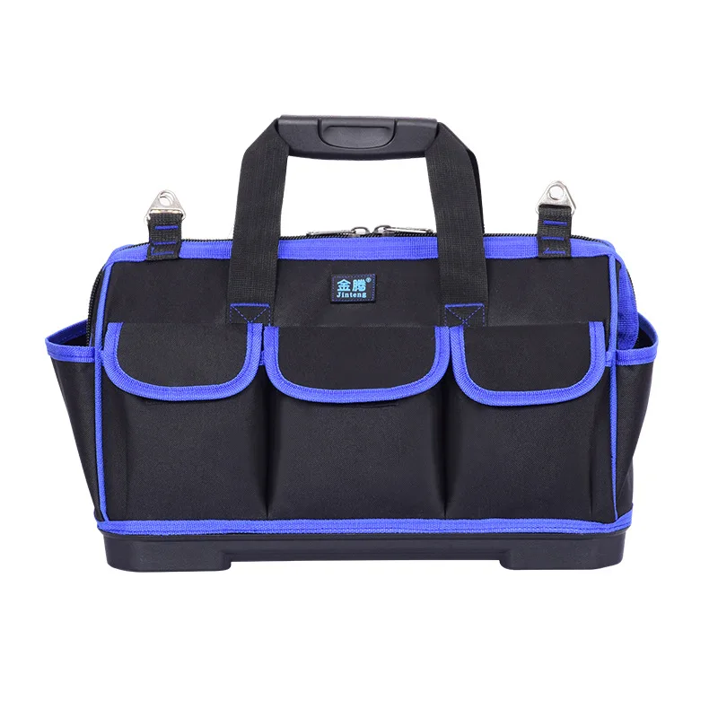 

Multi-Function Repair Electrician Pouch Waterproof Non-Slip Plastic Sole Portable Canvas Bag Oxford Cloth Hardware Kit