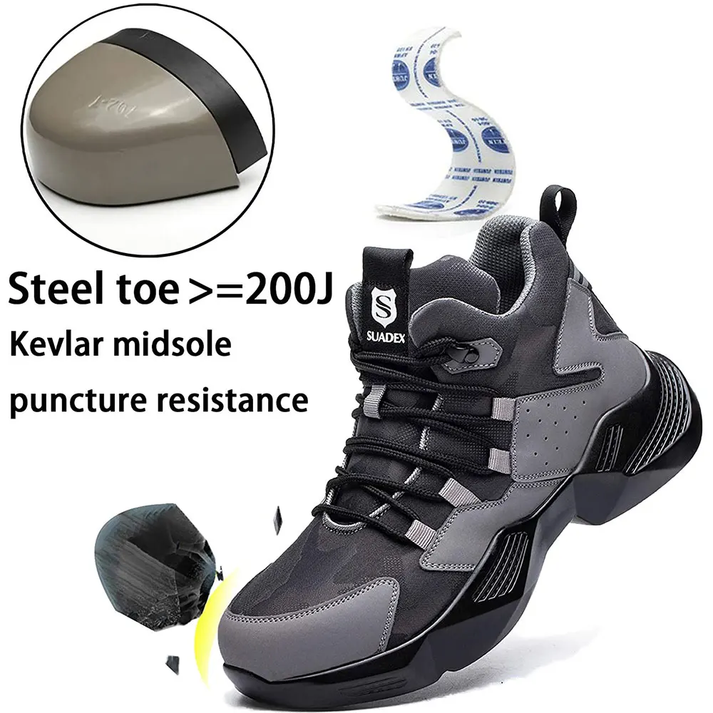 Puncture-Proof Work Safety Sneakers-