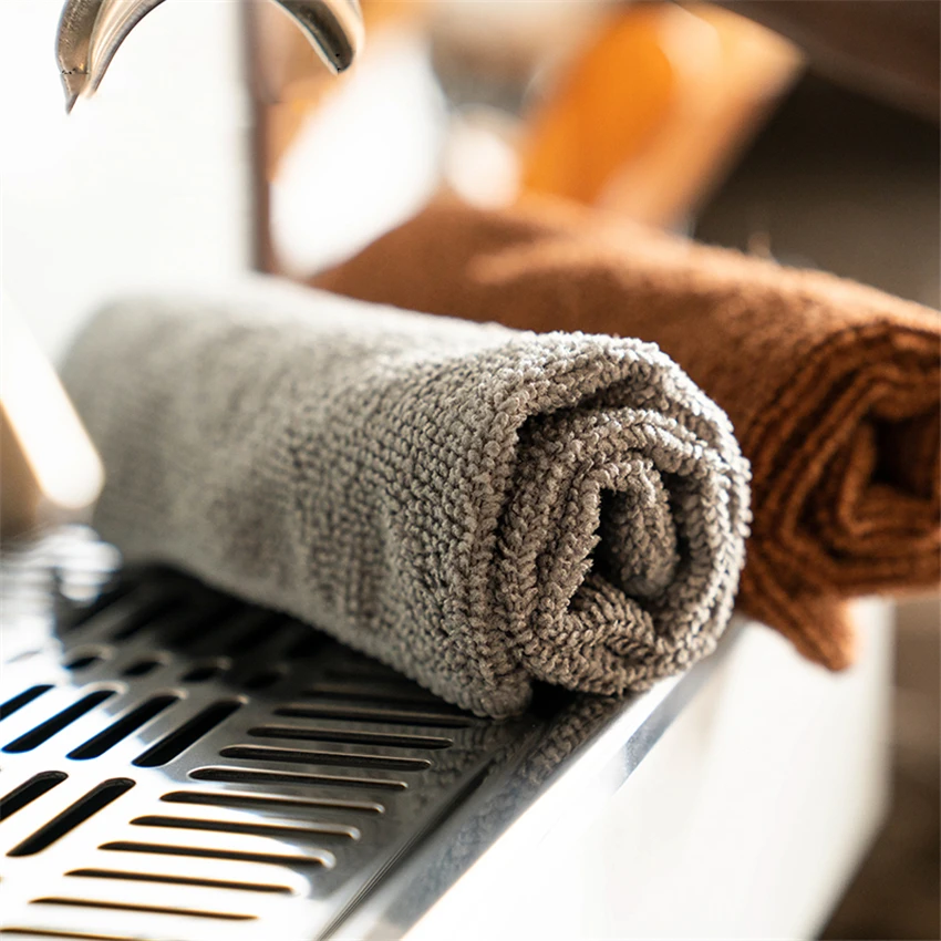 4 вида цветов полотенце с повышенной абсорбирующей способностью бариста полотенце тряпичный бар кофе машина чистящая ткань посуда домашнее полотенце для уборки кухонные инструменты