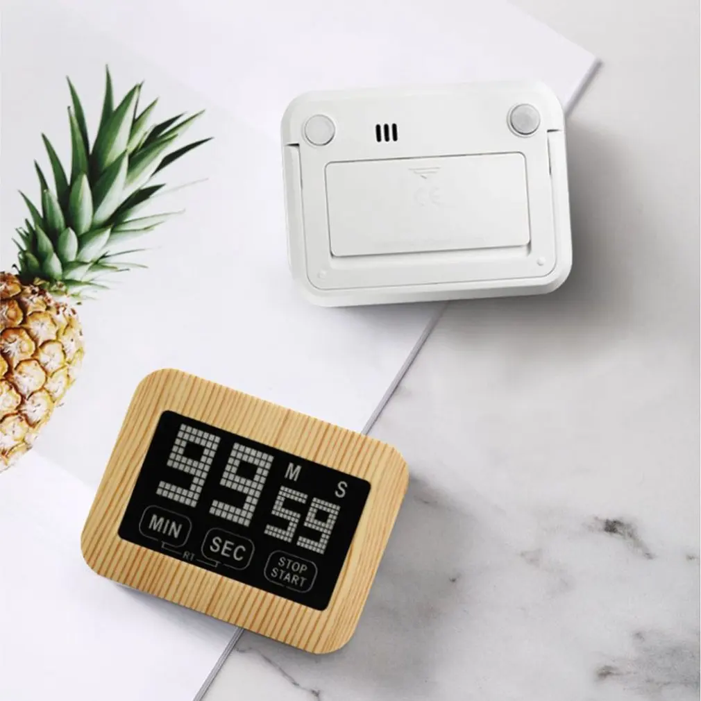 Touch Screen Luminous Timer Countdown Backlight Kitchen Timer Touch Screen Digital Countdown Timer Cooking Timer