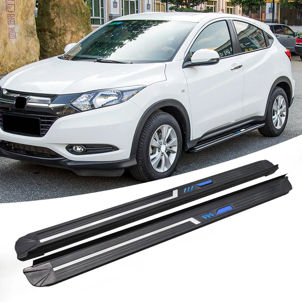2 шт. Подходит для Honda HRV HR V VEZEL 2015 2020 алюминиевая дверная боковая ходовая доска