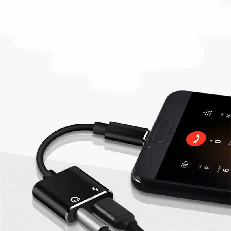 Type-C адаптер Aux адаптер для наушников Usb c до 3,5 мм адаптер для наушников