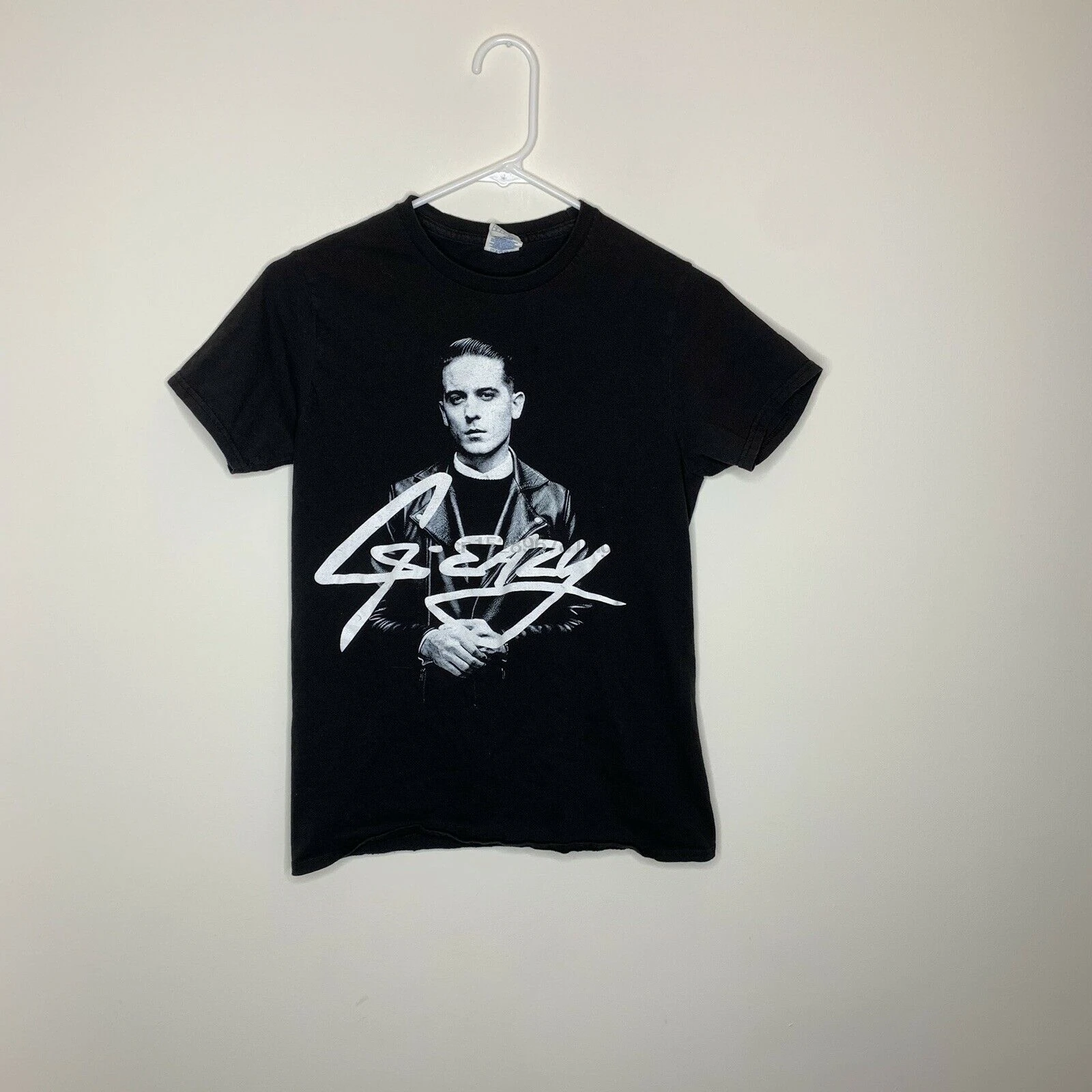 Мужская черная рубашка с коротким рукавом G Eazy When Its Dark Out 2016 Tour |