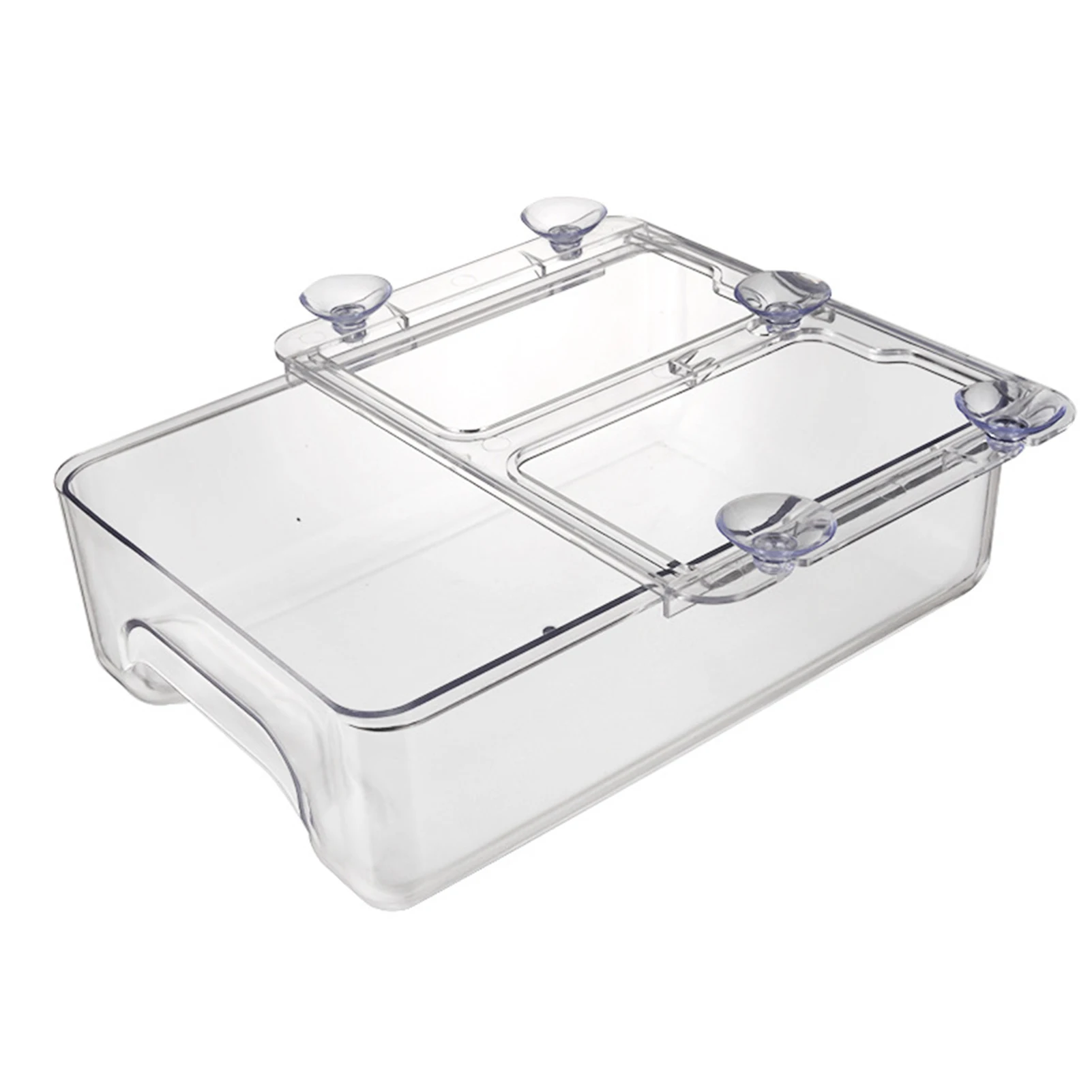 Comprar Organizador transparente para refrigerador de cocina, caja de  almacenamiento, compartimento para refrigerador, cajón, contenedores de  almacenamiento para nevera