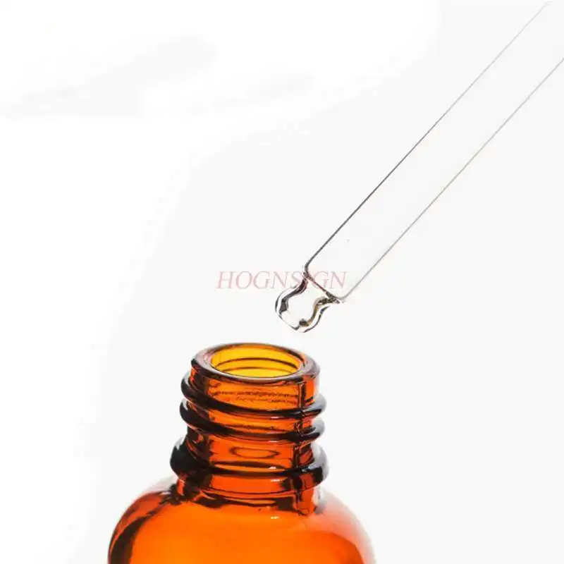 다크 브라운 스크류 캡 유리 드롭 병, 밀봉 드롭 병, 화학 실험 장비, 에센셜 오일 병 분할 병, 100ml