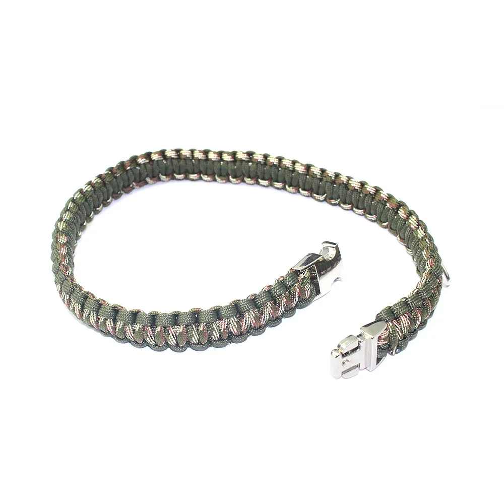 

Hand-woven Pet Dog Collar Medium Large Decoration Neck Ring Dog Rope Deconstructable Umbrella Rope Distress Self-Help
