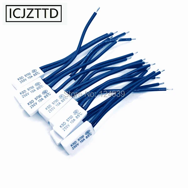 Interruttore Normale Chiuso Termostati KSD301 5 Pezzi - Interruttori Di Sicurezza Per Elettrodomestici 250V 15A Termostato Controllo Temperatura - Foto 8