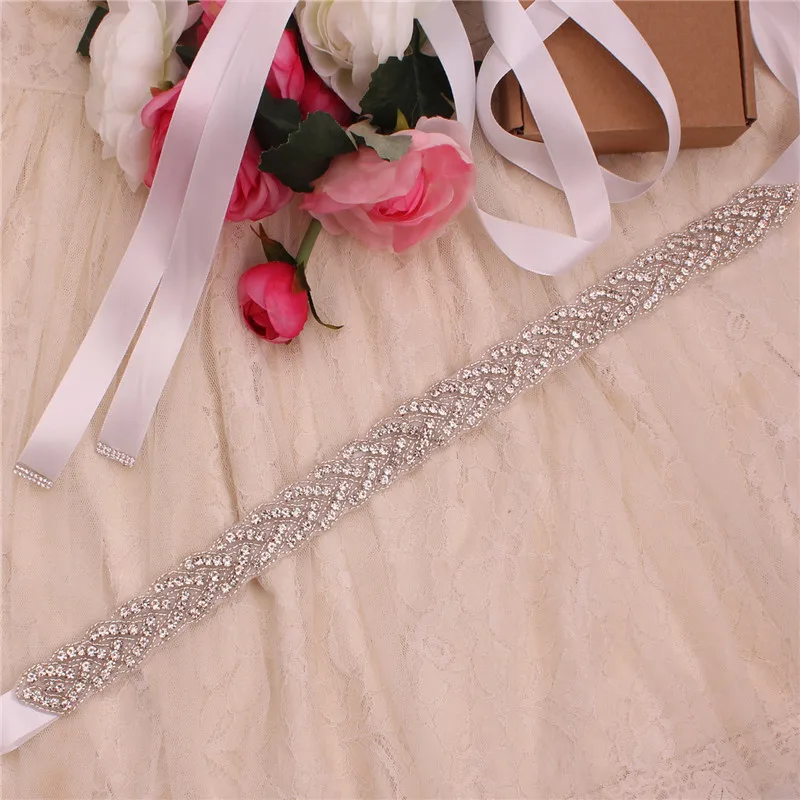 Crystal belt, wedding dress accessories, women's belt, rhinestone bride belt, wedding supplies