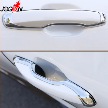 

Car Styling Exterior Door Handle With Smart Key Hole Cover Trim Accessories For Volvo XC60 2018 2019