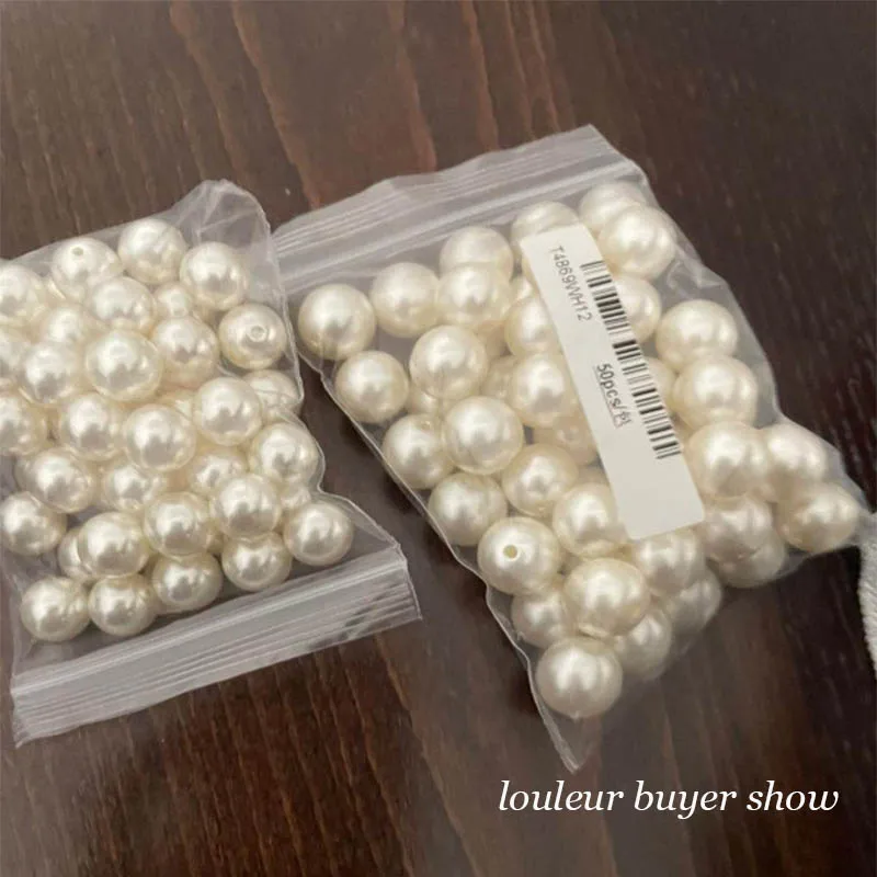 1000pcs 3-10mm Round ABS Imitation Pearl Beads Loose Beads Plastic Acrylic Spacer Bead For Jewelry Making Diy Bracelet Necklace