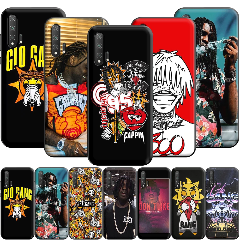 Glo Gang Chief Keef силиконовый чехол для Huawei Honor V30 30 8 8A 8X 8C 9 9X 10 Note View 20 20S Pro Lite | Мобильные