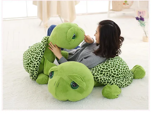 Fancytrader 59'' Lovely Giant Stuffed Tortoise Soft Big Animal Turtle Toy Birthday Gift for Kids Lover JUMBO Plush Toy 150cm  (15)