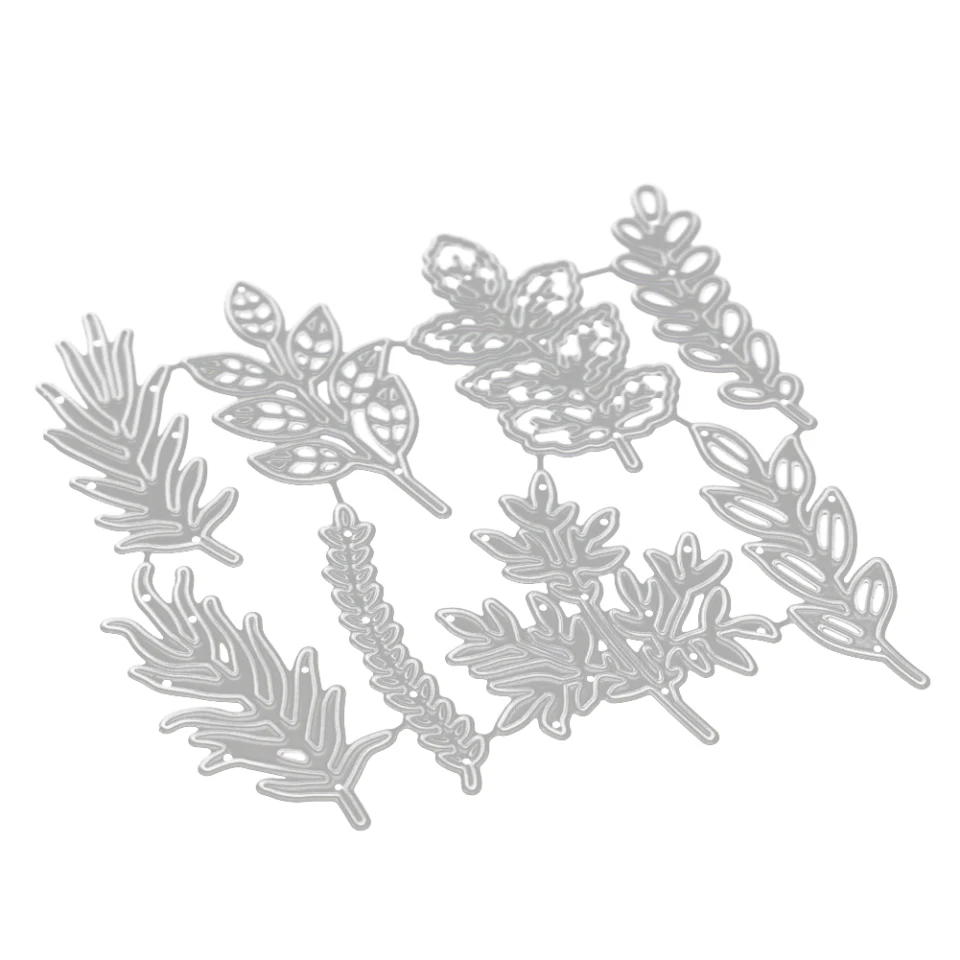 

8 Leaf Carbon Steel Metal Cutting Dies Scrapbooking Paper Craft Album Card Punch Knife Art Cutter Die