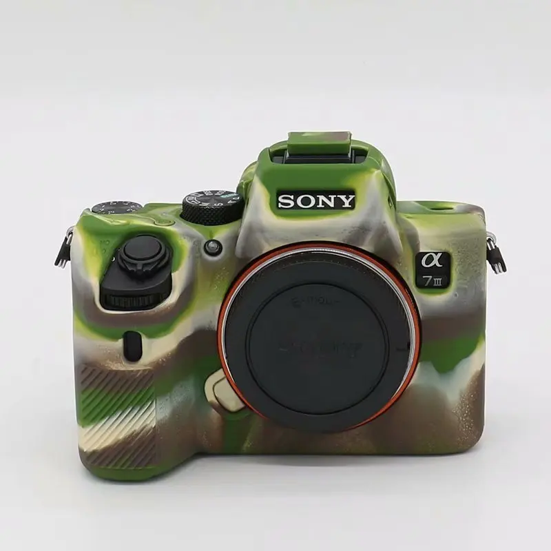 Soft Silicone Rubber Camera Protective Body Case Skin For Sony A7