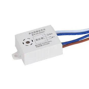 

LED Sound and Light Control Sensor Switch 1-40w Ceiling Light Intelligent Sound Control Sensor MR-SK50A
