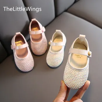 

2020 new children's shoes spring Girls Fashion princess shoes 1-3 years old Net cloth breathable summer sandal