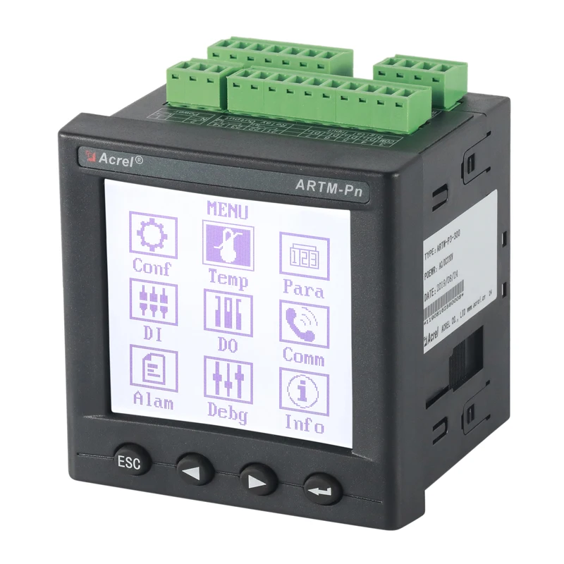 

Acrel ARTM-Pn Three Phase Intelligent Wireless Real-time Temperature Monitor