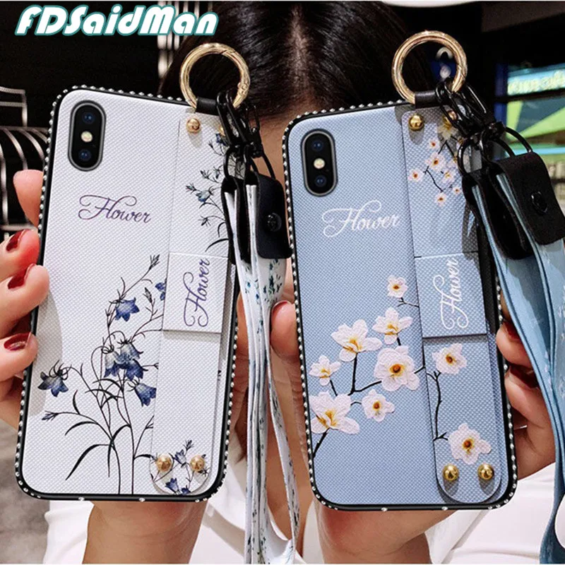 Чехол держатель для телефона Samsung S10 S9 S8 Plus j3 j5 j7 j4 j6 A6 A8 A10 A20 A30 A50 A70 M30 чехол с