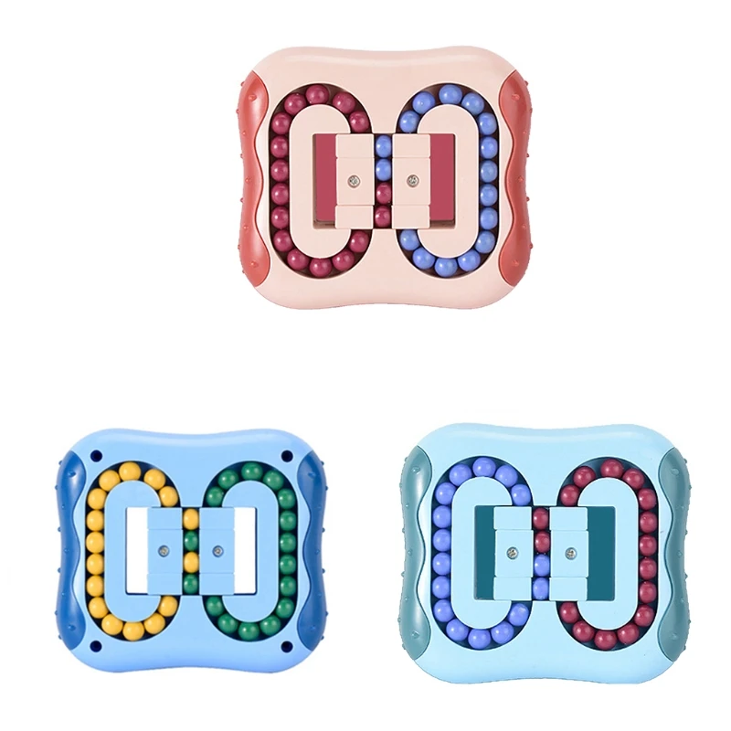 Children Toy Anti-Stress Rotating Magic Bean Cube Fingertip Fidget Adults Kids Stress Relief Toy Fun Education Breakthrough Game 4 Children Toy Anti-Stress Rotating Magic Bean Cube Fingertip Fidget Adults Kids Stress Relief Toy Fun Education Breakthrough Game 4