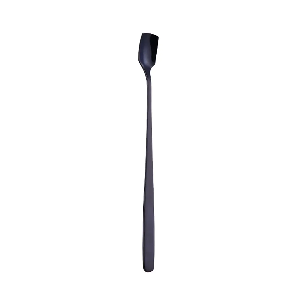 Coffee spoons Stainless Steel Stir Coffee Spoon Flatware Tea Ice cream Dessert Scoop Drinking Tools cuillere scoop new drop ship