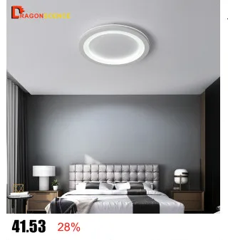 Dragonscence Modern Led Ceiling Lights For Bedroom Kitchen aisle Lights Plexiglass Long Strip Ceiling lamp lighting fixtures