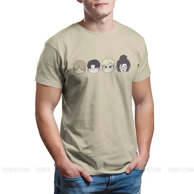 Titan Snk Levi Eren Anime Men Graphic 
