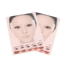 

Permanent Makeup 4D False Practice Skin Silicone Beauty Eyebrow Lips Face Tattoo