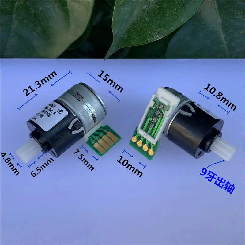 1pcs 15BY High Precision Stepper Motor Micro Gear Motor With Full Metal Gearbox 