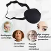 Pirate Eye Patch Unisex Black Single Eye Patch Eyepatch One Eye Washable Adjustable Concave Eye Patch Kid Pirate Cosplay Costume 3