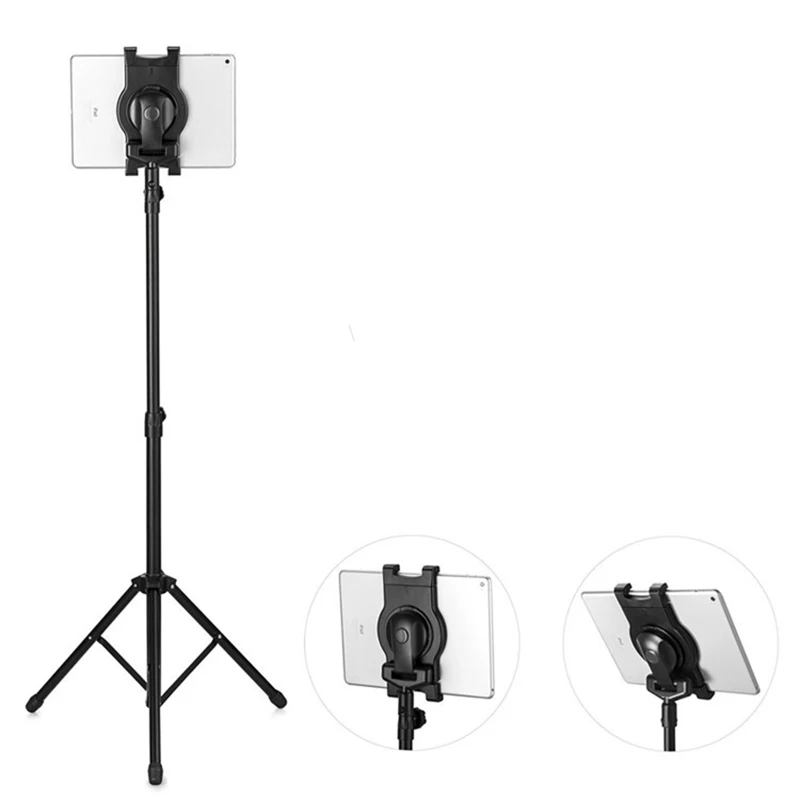 

Newly Universal Multi-direction Floor Stand Tablet Tripod Mount Holder For 7-10 Inch iPad Mini Air Samsung 999
