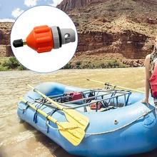 1PC Air Valve Adaptor Dustproof Wear-resistant Rowing Boat Air Valve Adaptor Nylon Kayak Inflatable Pump Adapter for SUP Board