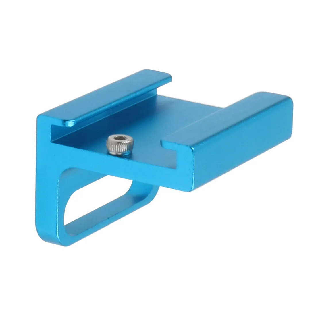 Cold Shoe Mount Adapter 90 Degree Angle For DSLR Camera Rig Side Cage Quick Release L Bracket Plate Handle 1/4" Screws