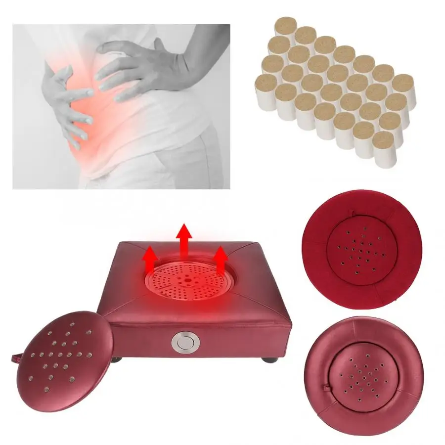 Moxibustion Therapy Cushion Futon Moxibustion Stool for Home Beauty Salon