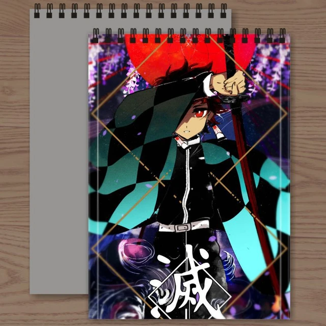 Cadernos notepad caderno de desenho anime blade, рассекающий demônios, Demon  Slayer álbuns para desenhar - AliExpress