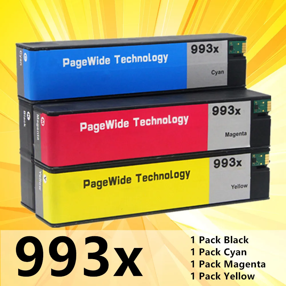 Для HP 993x hp 993 чернильный картридж PageWide картриджи для МФУ 755dn 774dn 750dn 750dw 772dn 772dw 777z 777zs