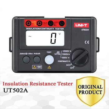 

UNI-T Digital Multimeter LCD Backlight Highly Voltmeter Continuity Tester 2500V Insulation Resistance Meter Tester Megohmmeter