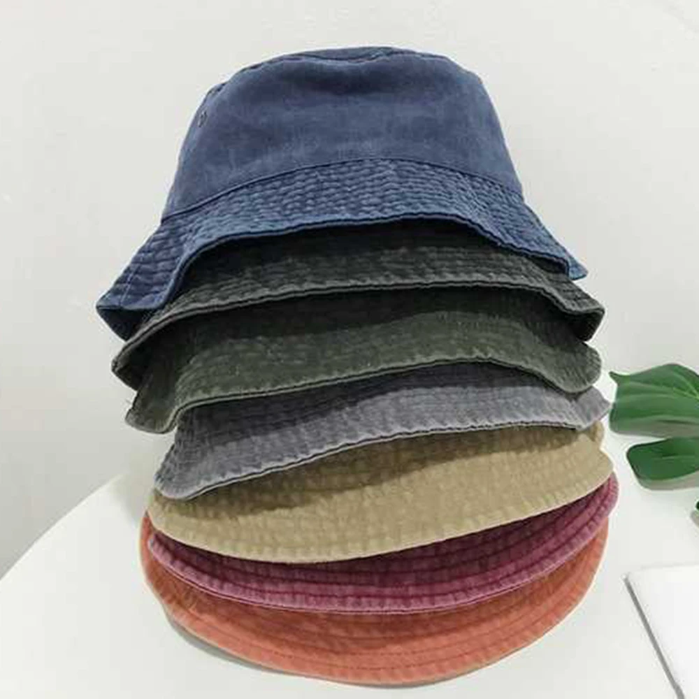2019 New Fisherman's hat Bucket Hat Unisex Fashion Bob Caps Hip Hop Gorros Men Women panama warm windproof Bucket Hat outdoor