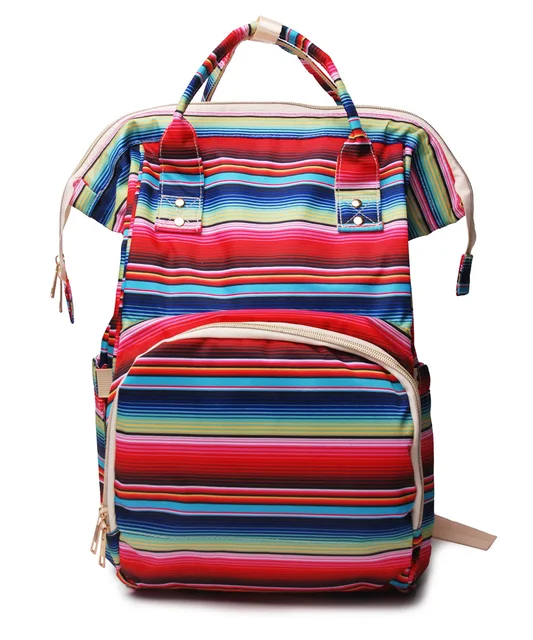 serape diaper backpack