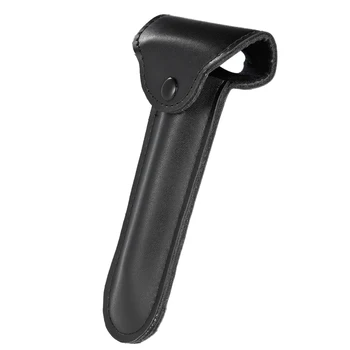 

Shaving Razor Holder Bag PU Leather Razor Pouch Long Handle Straight Razor Case Male Shaving Beard Razor Holder Keeper Tool
