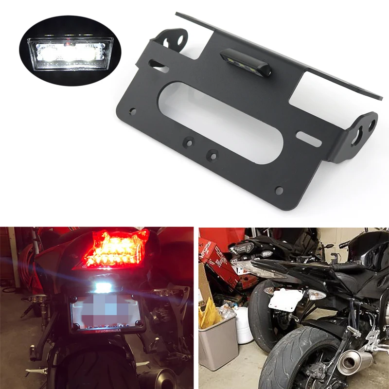 Подходят для BMW S1000RR 2009 2018 S1000R 2014 2019 держатель номерного знака мотоцикла задний