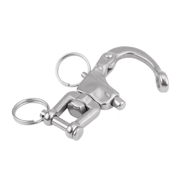

Boat Snap Shackle Parts Hardware 1pc Jaw AISI 316 For Sailboat Spinnaker