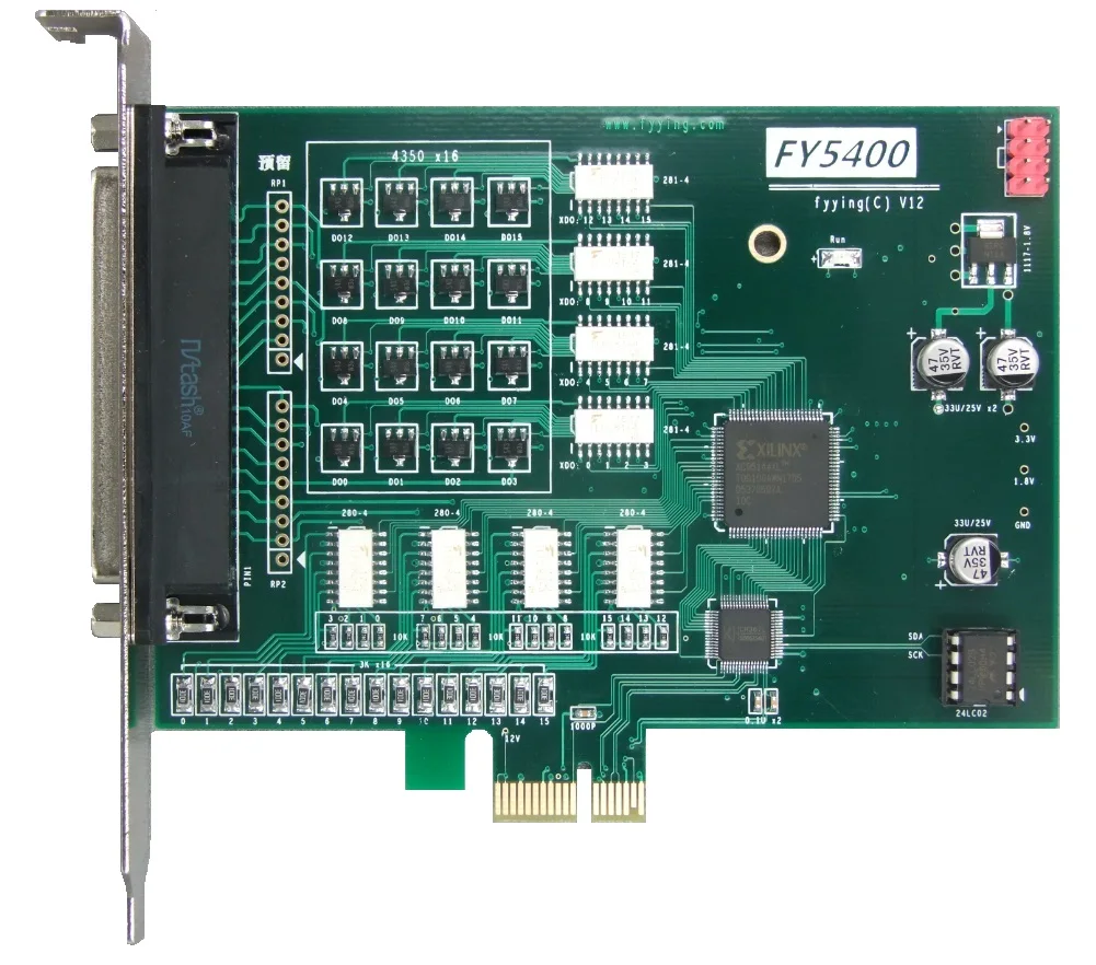 

FY5400 PCIe Bus Isolation Switch/digital/IO Control Card 16 Input 16 Output