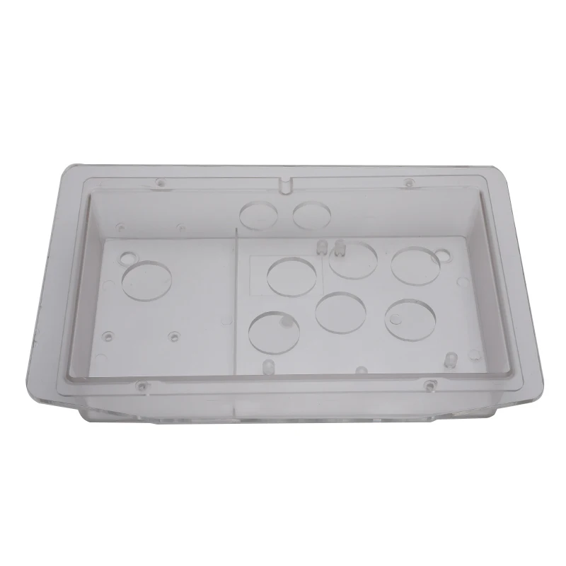 Arcade Joystick Kits Rac-k500t Clear Painel Acrílico Flat Case Faça Você Mesmo Button Hole 24 mm 30 mm - Image 5