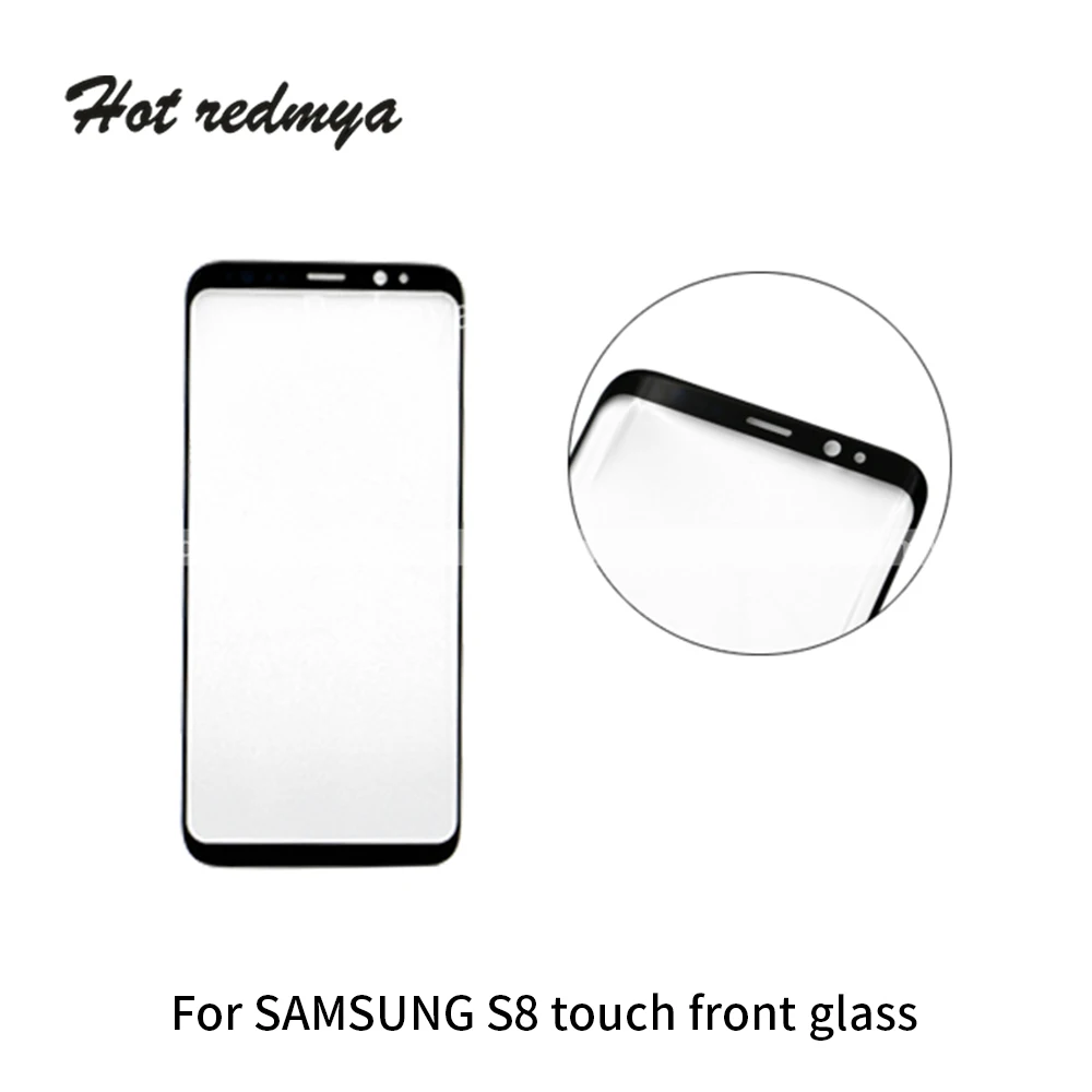 Ecran s8 сенсорный экран Переднее стекло для samsung Galaxy S8 G950 5," S8 Plus G955 6,2" ЖК-экран передняя внешняя стеклянная линза+ Инструменты