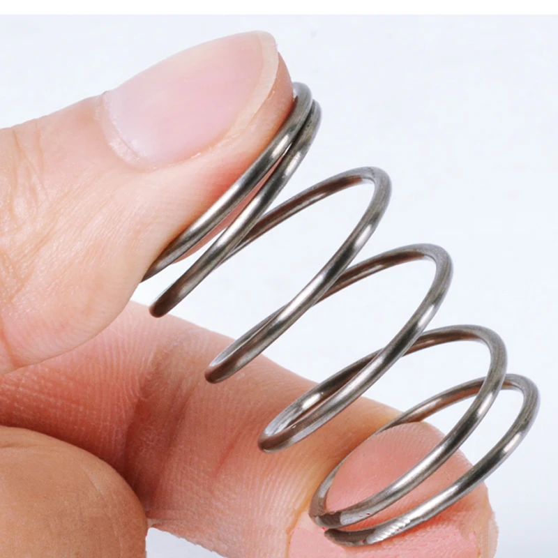 10 Pezzi Di Molle Di Compressione In Acciaio Inox, Filo Di Pressione - Foto 9