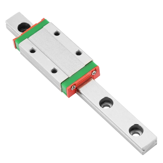 Slide Block Linear Guide Rail,100mm MGN9H Miniature Linear Rail Guide Rail 9mm Width Slide Block Linear Guide Rail,100mm MGN9H Miniature Linear Rail Guide Rail 9mm Width