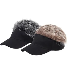 2 шт мужские и женские 56-60 см шляпы для гольфа открытый хлопок спортивные парики и козырьки, светильник коричневый и серый