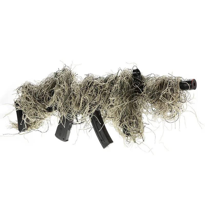 Hunting Ghillie Suit Gun Rope Cover Airsoft Rifle Wrap Camouflage Hunting 