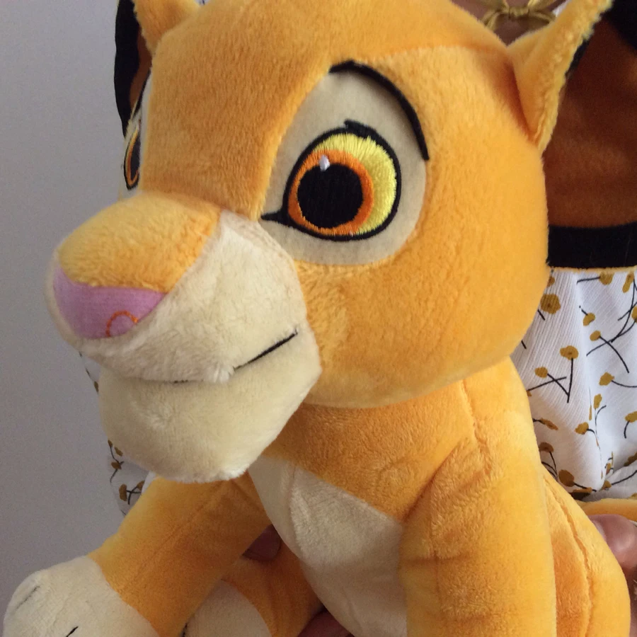 Горячая новинка 30 см лев Король Simba Мягкая кукла для детей 11,8 ''молодой Simba мягкие животные Плюшевые игрушки Детские игрушки Подарки