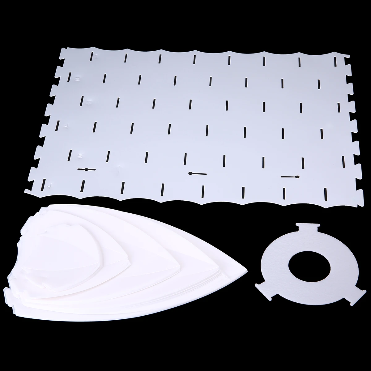 50cm Modern DIY Lotus Lampshade Jigsaw Chandelier Light Shade Home Cafe Bar 